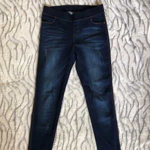 Blue jeggings size medium